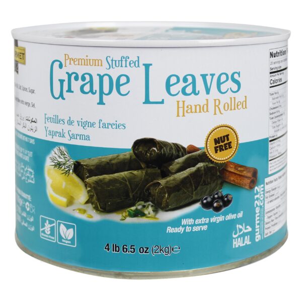 GURME212 ORIGINAL Stuffed Grape Leaves 6X2kg